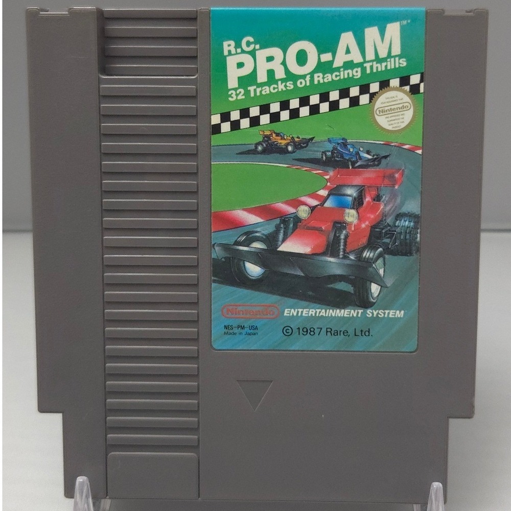 R.C. Pro-Am - Nintendo (NES)‎ 1988 - Cartridge Only - Authentic Clean & Tested
